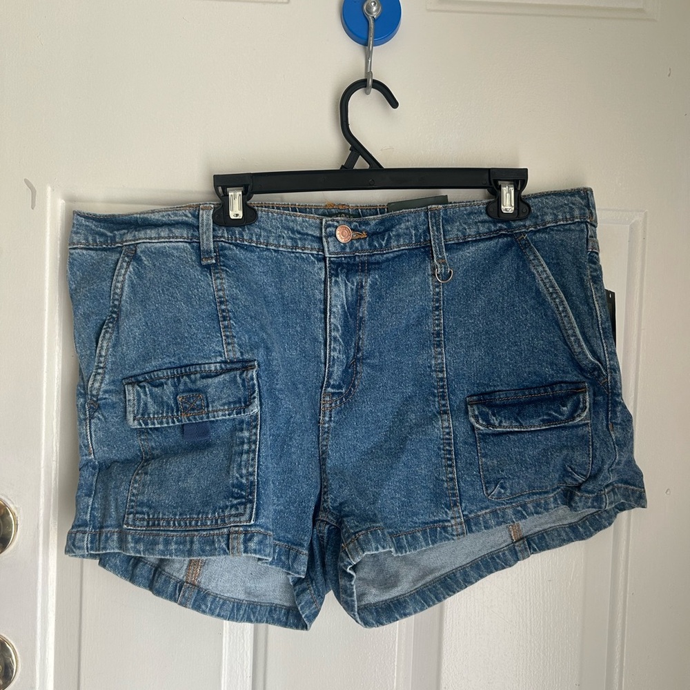 Denim Blue Women's Shorts